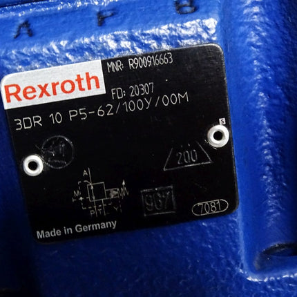 Rexroth Ventil R900916663 3DR10P5-62/100Y/00M R900917523 DRC5-52/100Y-SO173 - Maranos.de