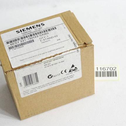 Siemens S7-200 6ES7221-1BH22-0XA0 6ES7 221-1BH22-0XA0 / Neu OVP - Maranos.de