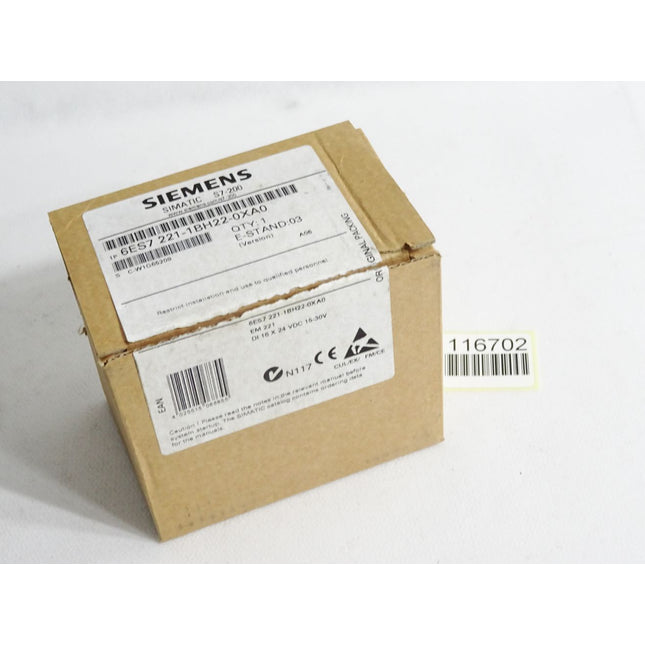 Siemens S7-200 6ES7221-1BH22-0XA0 6ES7 221-1BH22-0XA0 / Neu OVP - Maranos.de