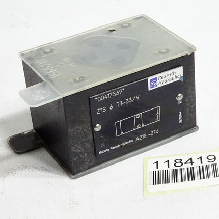 Rexroth Rückschlagventil Z1S6T1-33/V R900417569 - Maranos.de