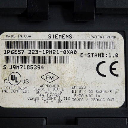Siemens S7-200 EM223 6ES7223-1PH21-0XA0 6ES7 223-1PH21-0XA0 - Maranos.de