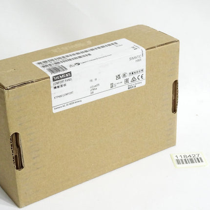 Siemens Comfort Panel KTP400 6AV2124-2DC01-0AX0 6AV2 124 / Neu OVP versiegelt - Maranos.de