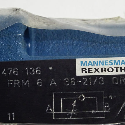 Rexroth 2-Wege-Stromregelventil 2FRM6A36-21/3QRV R900476136 36-21/3 QRV - Maranos.de