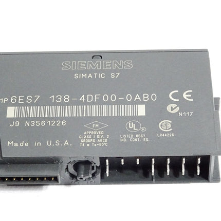 Siemens Elektronikmodule für ET 200S 6ES7138-4DF00-0AB0 6ES7 138-4DF00-0AB0 - Maranos.de