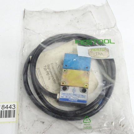 Festo PE-Wandler 3344 PE-1/8 / Neu OVP - Maranos.de