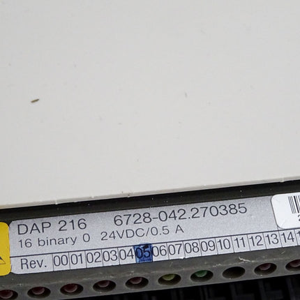 AEG DAP216 16 binary 0 24VDC 0.5A