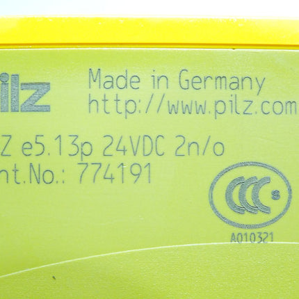 Pilz 774191 PNOZ e5.13p 24VDC 2so Sicherheitsschaltgerät - Maranos.de