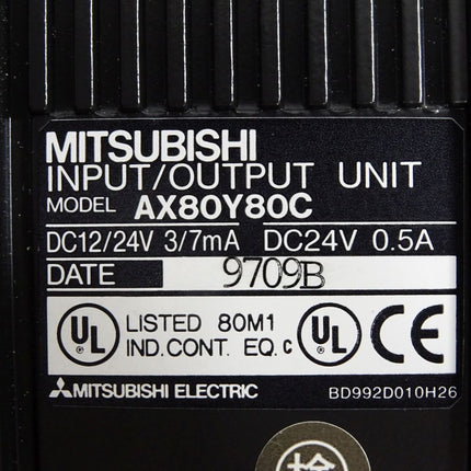 Mitsubishi Electric I/O Unit AX80Y80C + A6DIN1C - Maranos.de