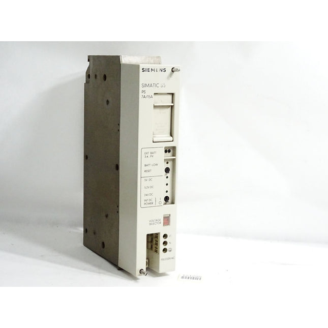 Siemens Power Supply 7A/15A 6ES5951-7LD12 6ES5 951-7LD12