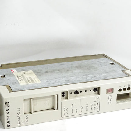 Siemens Power Supply 7A/15A 6ES5951-7LD12 6ES5 951-7LD12