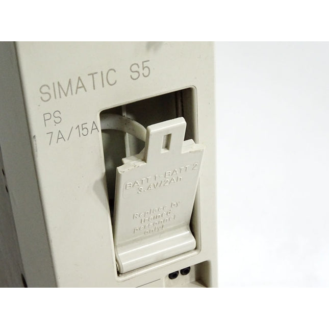 Siemens Power Supply 7A/15A 6ES5951-7LD21 6ES5 951-7LD21