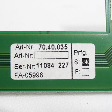 Steuerplatine 70.40.035 34.40.035 B - Maranos.de