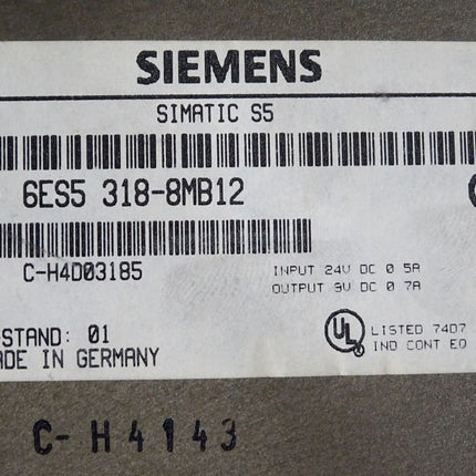 Siemens ET200U Anschaltung 6ES5318-8MB12 6ES5 318-8MB12