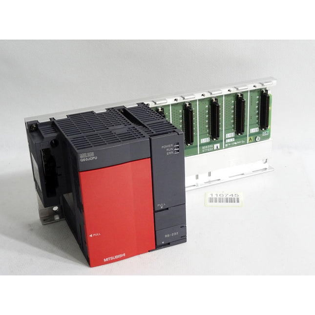 Mitsubishi Electric CPU Unit Q00JCPU I MAX 8k Step + Rack BD650A 077G52 - Maranos.de