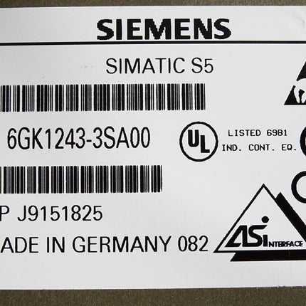 Siemens CP2433 Sinec S1 6GK1243-3SA00