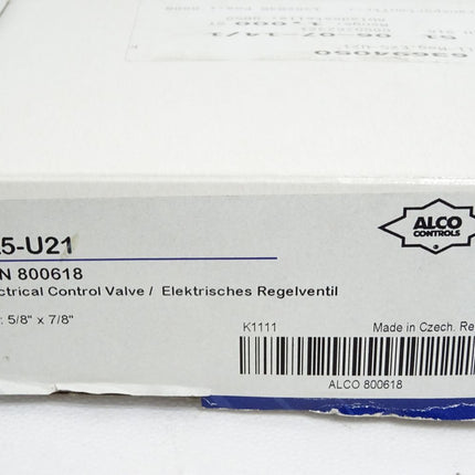 Alco controls EX5-U21 PCN 800618 elektronische Steuerung Ventil / Neu OVP - Maranos.de