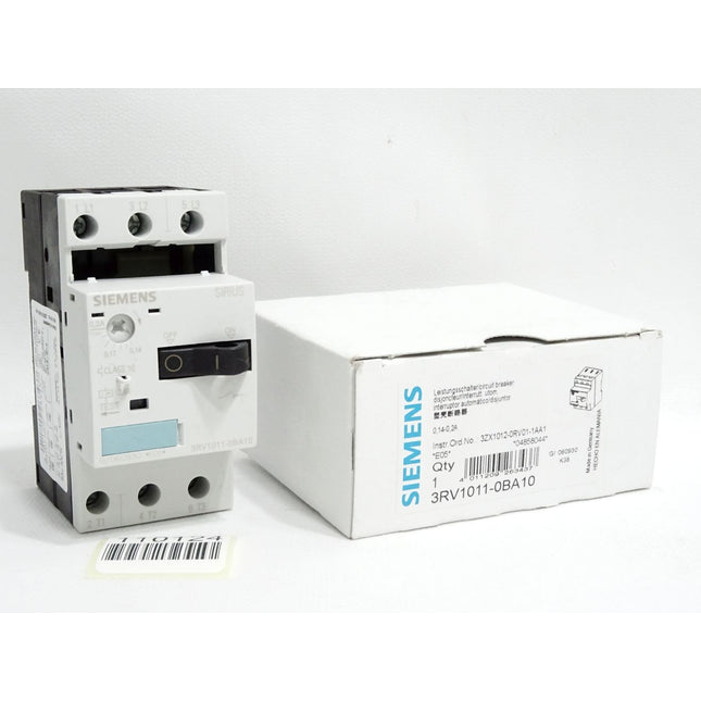 Siemens Leistungsschalter 3RV1011-0BA10 / Neuwertig OVP - Maranos.de