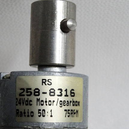 RS Getriebemotor 258-8316 24VDC Motor/Gearbox 50:1 75rpm - Maranos.de