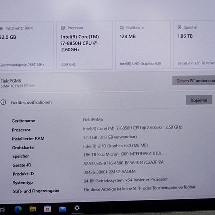 Siemens Simatic Field PG M6 Advanced 6ES7718-1CC00-0AA1 6ES7 718-1CC00-0AA1 - Maranos.de