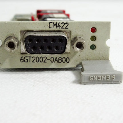 Siemens CM422 6GT2002-0AB00 moby-i channel module ASM400