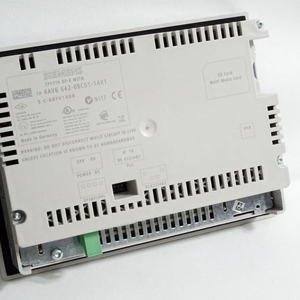Siemens Panel TP177B DP-6 MSTN 6AV6642-0BC01-1AX1 6AV6 642-0BC01-1AX1