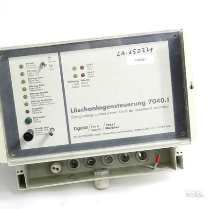 Tyco Total Walther Löschanlagensteuerung 7040.01 - Maranos.de