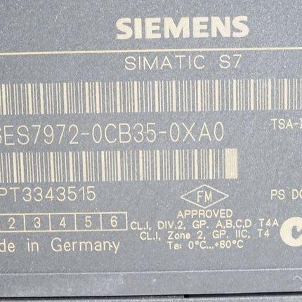 Siemens TSA-II Modem 6ES7972-0CB35-0XA0 6ES7 972-0CB35-0XA0 - Maranos.de