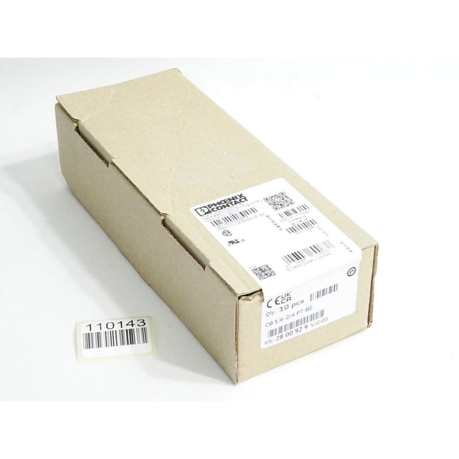 Phoenix Contact 2800929 Inhalt:10 Basiselement CB 1/6-2/4 PT-BE Neu versiegelt - Maranos.de