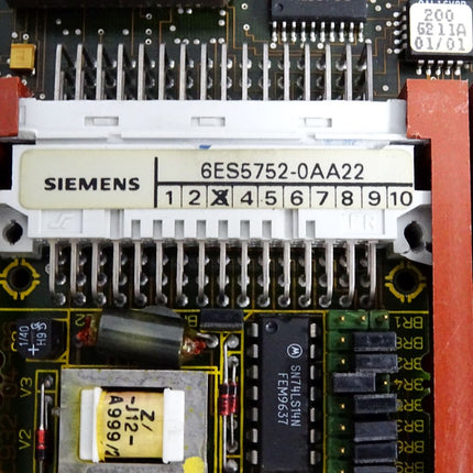 Siemens CP544 Kommunikationsprozessor 6ES5544-3UA11 + 6ES5752-0AA22