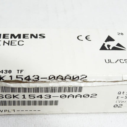 Siemens Sinec CP5430 TF 6GK1543-0AA02 / Neu OVP