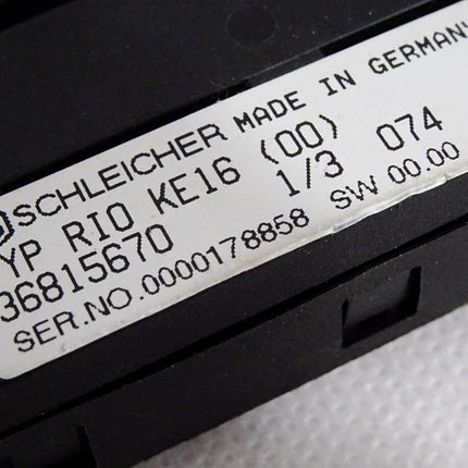 Schleicher Klemmenerweiterung Potentialverteiler RIO KE16 - Maranos.de