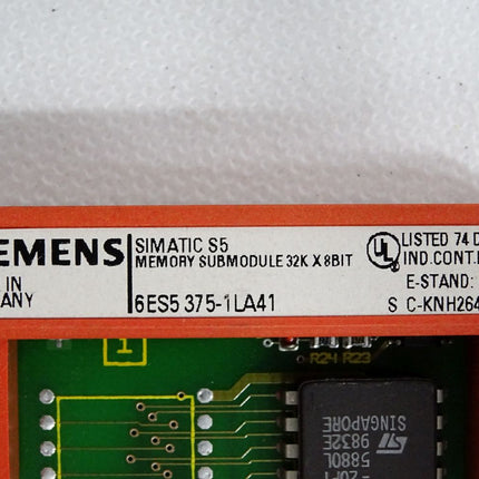 Siemens Memory Submodule 32Kx8BIT 6ES5375-1LA41 6ES5 375-1LA41