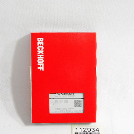 Beckhoff EL9190 Potenzialeinspeiseklemme / Neu OVP versiegelt - Maranos.de