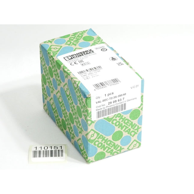 Phoenix Contact 2909637 VAL-SEC-T2-3S-350/40 Neu OVP versiegelt - Maranos.de
