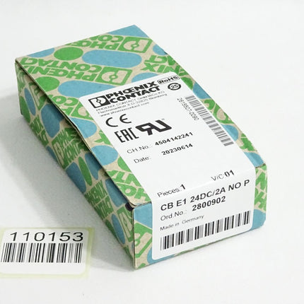 Phoenix Contact 2800902 CB E1 24DC/2A NO Geräteschutzschalter Neu OVP versiegelt - Maranos.de