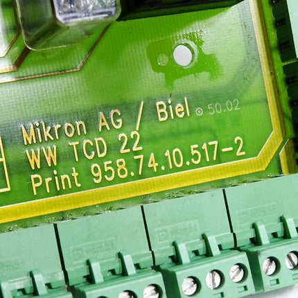 Mikron Biel WW TCD 22 Print 958.74.10.517-2 Leiterplatte - Maranos.de