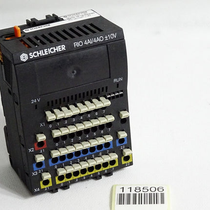 Schleicher RIO 4AI/4AO +-10V 001367320 R5.364.0070.0 - Maranos.de