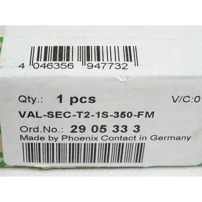 Phoenix Contact 2905333 VAL-SEC-T2-1S-350-FM / Neu OVP versiegelt - Maranos.de