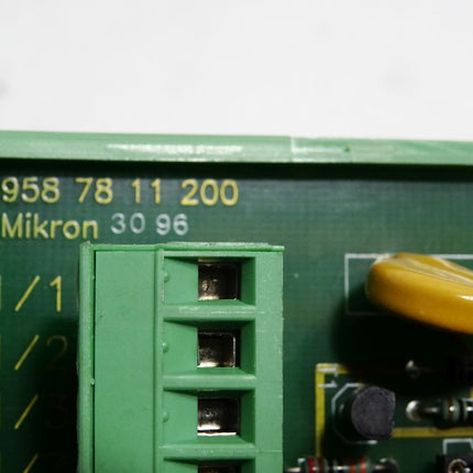 Mikron Steuerplatine 9587811200 958.78.11.201 - Maranos.de