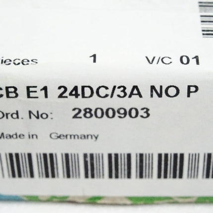 Phoenix Conatact 2800903 CB E1 24DC/3A NO P Geräteschutzschalter Neu versiegelt - Maranos.de