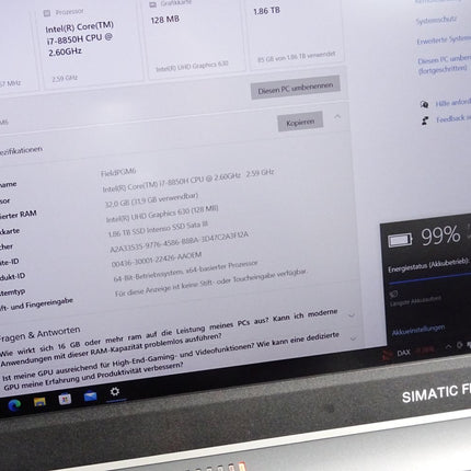 Siemens Simatic Field PG M6 Advanced 6ES7718-1CC00-0AA1 6ES7 718-1CC00-0AA1 - Maranos.de