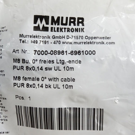 Murr Elektronik Kabel 7000-08961-6961000 / Neu OVP - Maranos.de