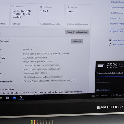 Siemens Simatic Field PG M6 Advanced 6ES7718-1CC00-0AA1 6ES7 718-1CC00-0AA1 - Maranos.de