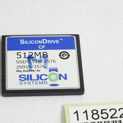 B&R 5CFCRD.0512-03 Rev.D0 CompactFlash 512MB - Maranos.de
