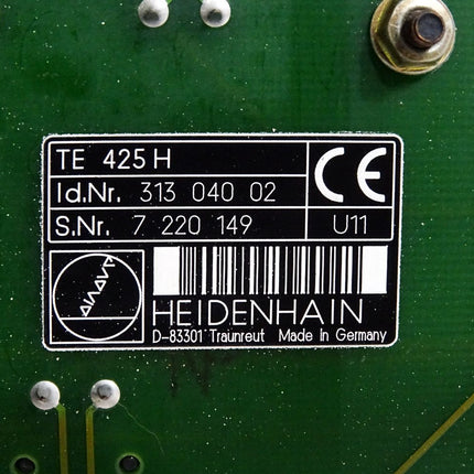 Heidenhain Tastatureinheit TE425H 313040-02 31304002