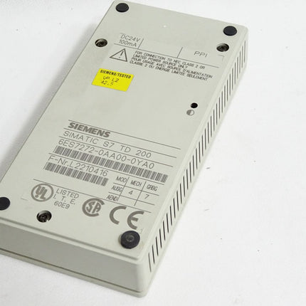 Siemens Text Display Panel TD200 6ES7272-0AA00-0YA0 6ES7 272-0AA00-0YA0 - Maranos.de