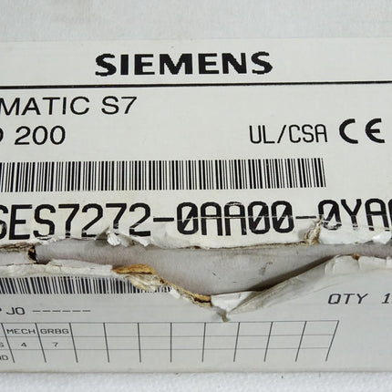 Siemens Text Display Panel TD200 6ES7272-0AA00-0YA0 6ES7 272-0AA00-0YA0 - Maranos.de