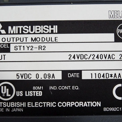 Mitsubishi Electric Output Module ST1Y2-R2 - Maranos.de