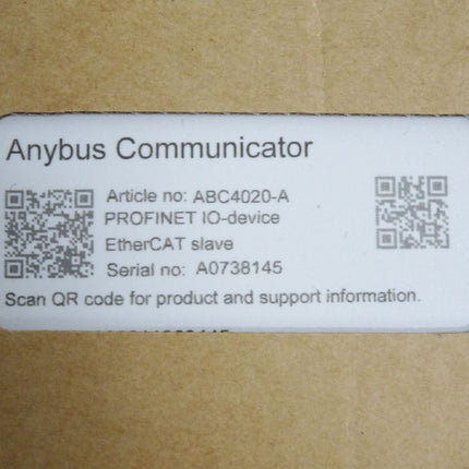 Anybus Communicator ABC4020-A PROFINET IO-Device / Neu OVP