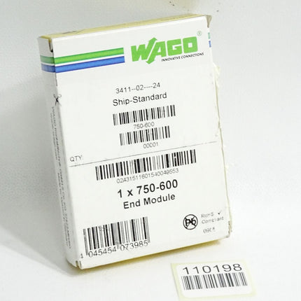 Wago 750-600 Endmodul / Neu OVP - Maranos.de